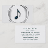 Carte d'industrie musicale (Devant / Derrière)