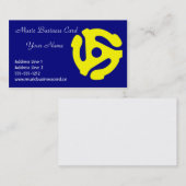 Carte d'industrie musicale (Devant / Derrière)