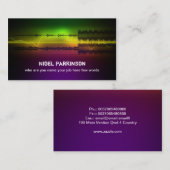 carte d'industrie musicale (Devant / Derrière)