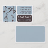 Carte d'industrie musicale (Devant / Derrière)