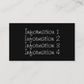 Carte d'industrie musicale de boule de miroir (Dos)