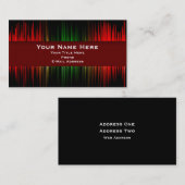 Carte d'industrie musicale d'enregistrement (Devant / Derrière)