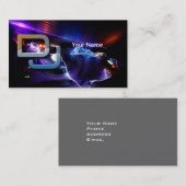 Carte d'industrie musicale du DJ (Devant / Derrière)