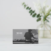 Carte d'industrie musicale du DJ (Debout devant)