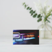 Carte d'industrie musicale du DJ (Debout devant)