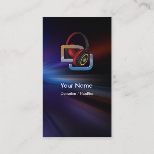 Carte d'industrie musicale du DJ