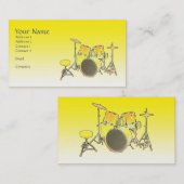 Carte d'industrie musicale - kit de tambour (Devant / Derrière)