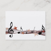 Carte d'industrie musicale - notes Brown de (Dos)