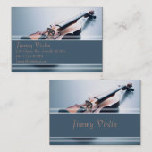 Carte d'industrie musicale - violon (Devant / Derrière)