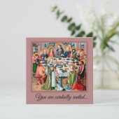 Carte Dîner à Bethany (M 055) (Debout devant)