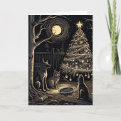 Carte Dîner de Noël (Devant)