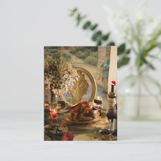 Carte Dîner de Noël (Debout devant)