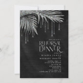 Carte Dîner de répétition de feuille de joaillerie ID830 (Devant)