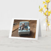 Carte Dîner pour une petite souris (Fleur jaune)