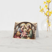 Carte d'infertilité Saint Joachim et Anne-Orthodox (Fleur jaune)