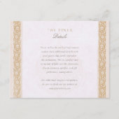 Carte d'information classique sur les Mariages flo (Devant)