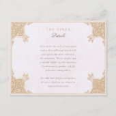 Carte d'information classique sur les Mariages flo (Devant)