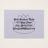 Carte d'information d'affaires Pink and Purple Lot (Devant)