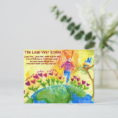 Carte d'information de jour de report (Debout devant)