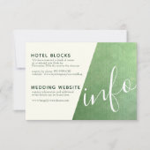 Carte d'information de la ville d'émeraude (Devant)