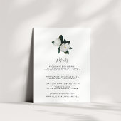 Carte d'information de l'invité Grandiflora