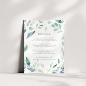 Carte d'information de l'invité Mountain Meadow