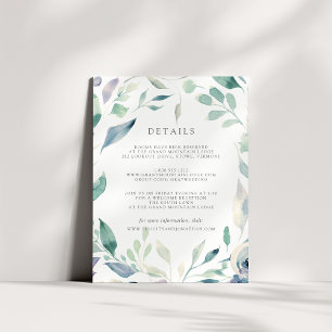 Carte d'information de l'invité Mountain Meadow