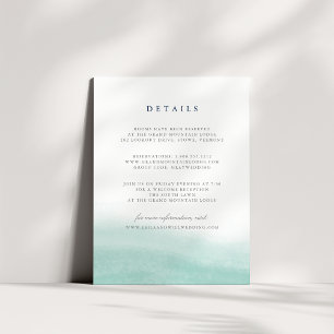 Carte d'information de l'invité Seaglass Tides
