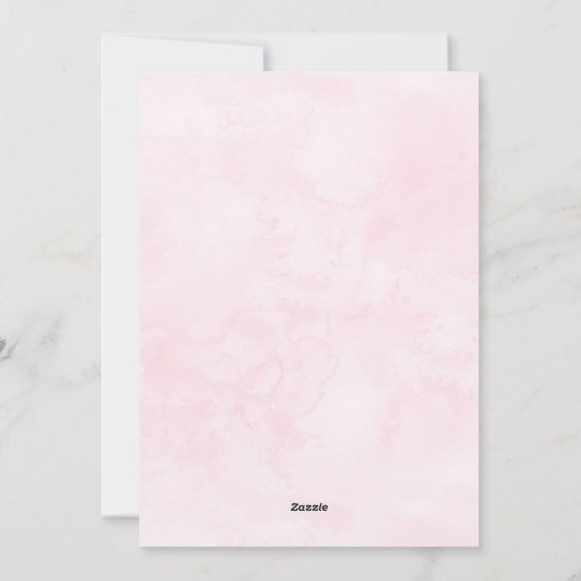 Carte d'information de mariage élégante. Invitatio (Dos)