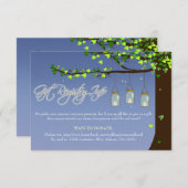 Carte d'information de registre de cadeaux de chên (Devant / Derrière)