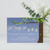 Carte d'information de registre de cadeaux de chên (Debout devant)