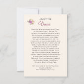 Carte d'information du lieu (Devant)