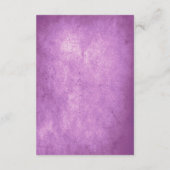 Carte d'information Halloween avec chauves-souris (Dos)