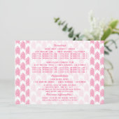 Carte d'information Pink Tribal Flèches (Debout devant)