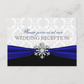 Carte d'information pour réception de mariage hive (Devant)