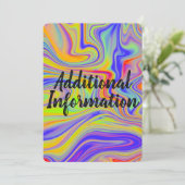 Carte d'information supplémentaire Rainbow Marblin (Debout devant)