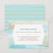 Carte d'information sur la Fête des mariées en mar (Devant / Derrière)