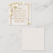 Carte d'information sur la Fleur de Cornouiller de (Devant / Derrière)