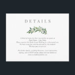 Carte d'information sur les détails du mariage ave<br><div class="desc">Conception moderne par © berryberrysweet . Les fichiers numériques imprimables et les articles assortis sont disponibles ! Visitez notre site web sur www.berryberrysweet.com pour plus de détails !</div>