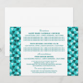 Carte d'information Triangles Géométriques Sarcell (Devant / Derrière)