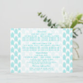Carte d'information Turquoise Tribal Arrows (Debout devant)