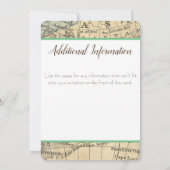 Carte d'informations complémentaires de carte vint (Dos)