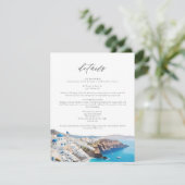 Carte d'informations sur la destination Skyline de (Debout devant)