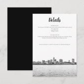 Carte d'informations sur le Clairage monochrome (Devant / Derrière)