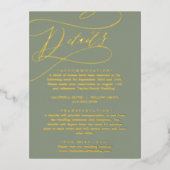 Carte d'informations sur les gants romantiques Gre (Recto)