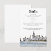 Carte d'informations sur l'espagnol Chicago Skylin (Devant / Derrière)