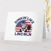 Carte Dinkin comme Lincoln (Fleur jaune)