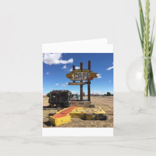 Carte dinner in tucumcari notecard (blanches inside)