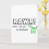Carte Dino Lingo (Fleur jaune)
