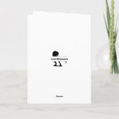 Carte Dino-Mite 1er anniversaire (Dos)